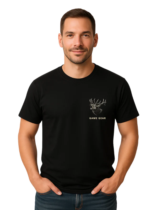 Roaring Stag Printed Tee - Image 2