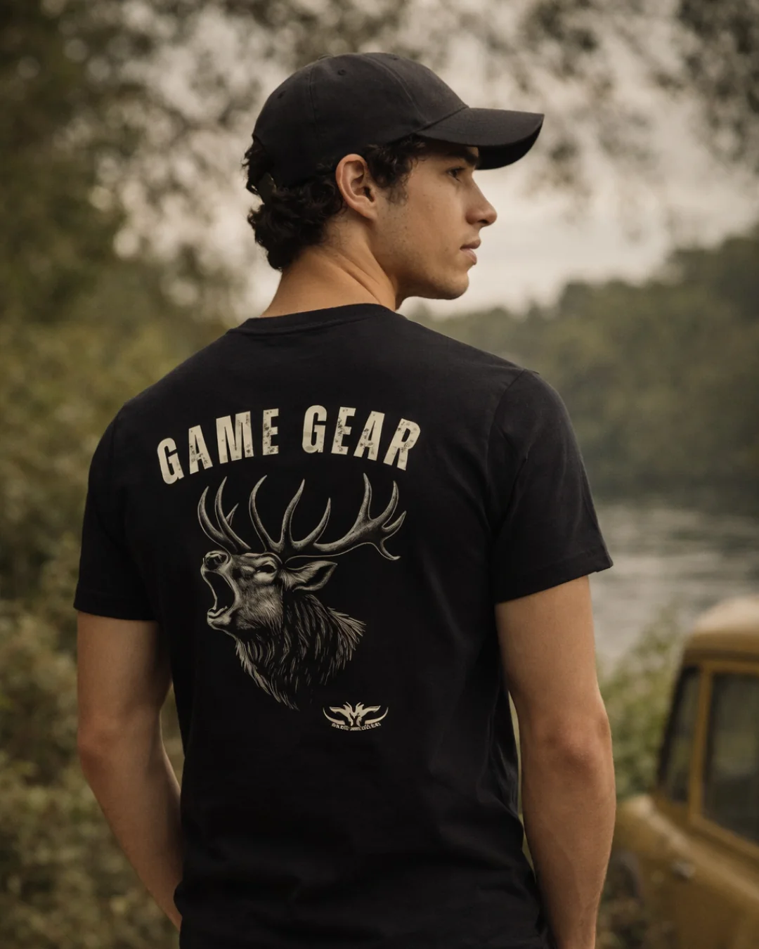 Roaring Stag Printed Tee - Image 6